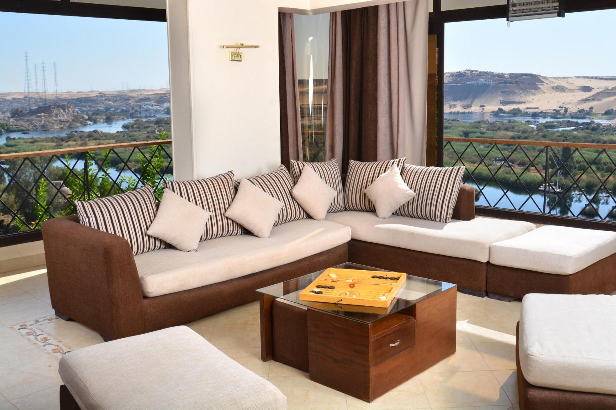 Aswan Nile Palace Exterior foto